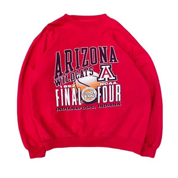 Vintage Arizona Wildcats 1997 Final Four Crewneck
Mens Size Large